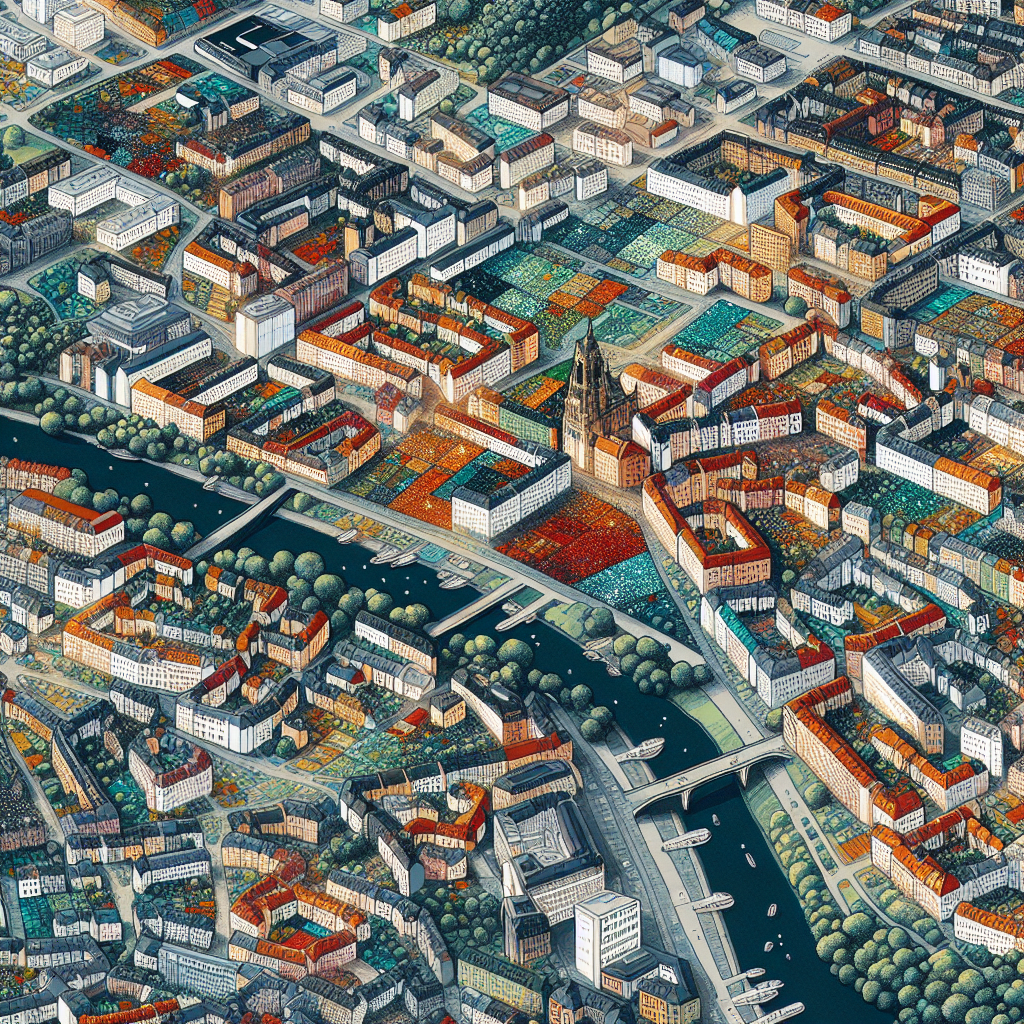 Bevölkerungsdichte und Bodenrichtwert in Dresden Blasewitz